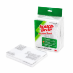 3M แผ่นขัดสก๊อตไบร์ท เบอร์ 98 สีขาว 6x9 นิ้ว