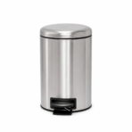 Round Stainless Bin with Pedal and Inner Bin (Soft Closed) - Image 2
