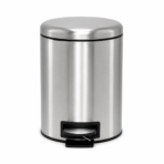 Round Stainless Bin with Pedal and Inner Bin (Soft Closed) - Image 3