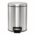 Round Stainless Bin with Pedal and Inner Bin (Soft Closed) - Image 4