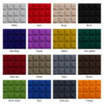 WAFFLE MATS พรมซับน้ำ กันลื่น ลายวาฟเฟิล มีแผ่นรองหลัง