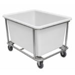 Laundry Cart โครงสแตนเลส 304 แบบไม่มีด้ามจับ 300L