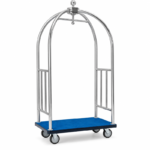 Luggage Trolley พร้อมราวแขวน