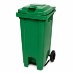 Plastic Bin with Pedal and Wheel - Image 4